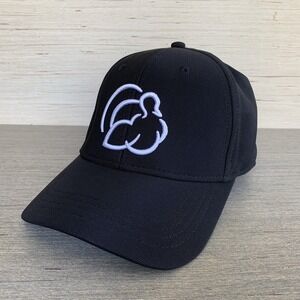 Michigan Turkey Cap America Size L/XL Black & White Embroidered Hat Cap - NEW